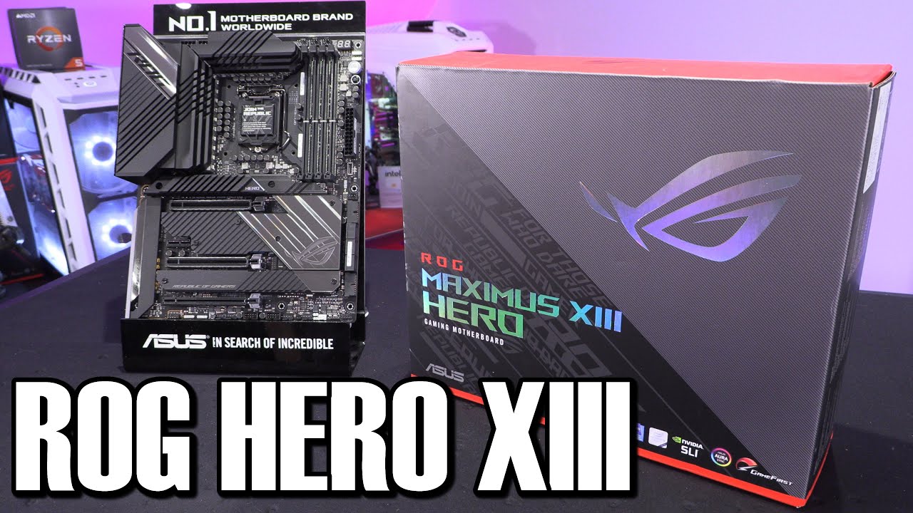 Asus ROG Maximus Hero XIII Z590 Preview