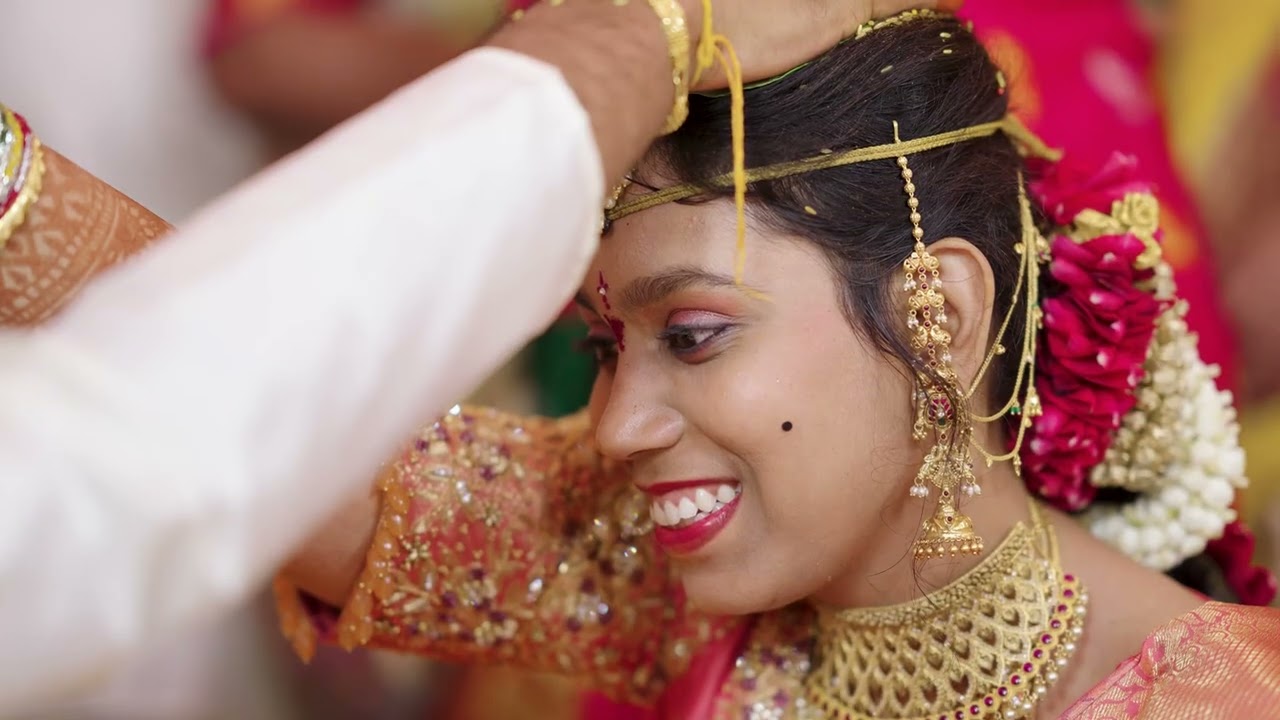 MarriageBest telugu wedding teaser-2025 II Sai Charan + Tanmayee II Aaradhyaphotography