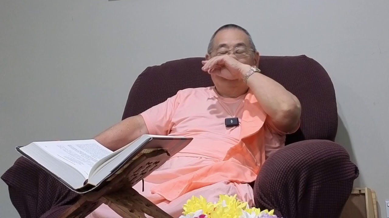 His Holiness Bhanu Swami Maharaj SB 3.25.13