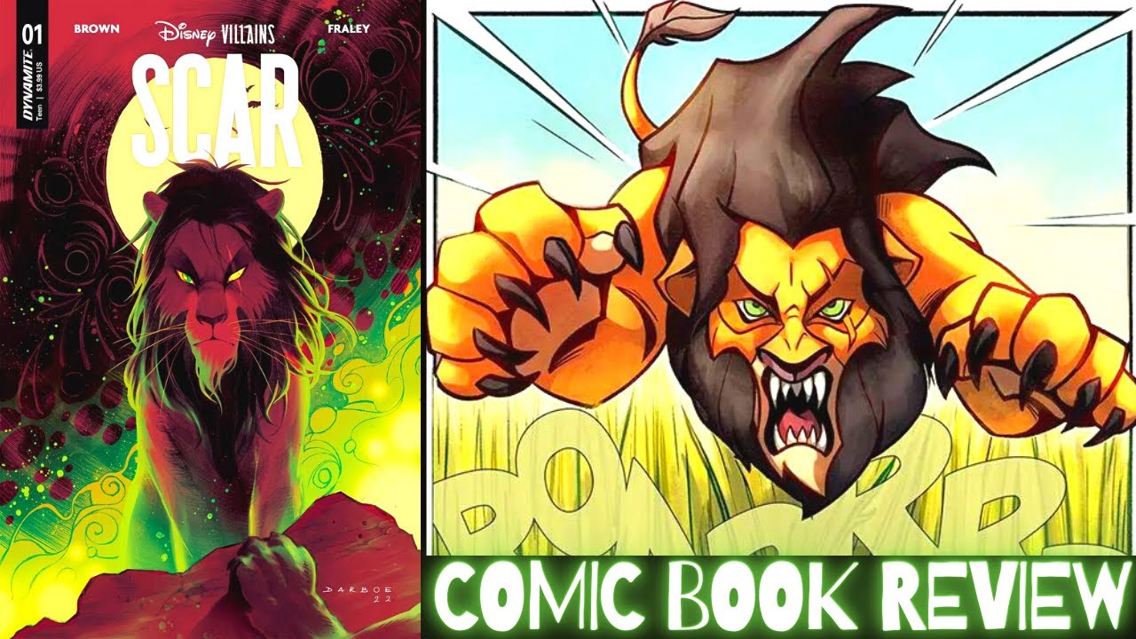 Comic Review | Disney Villains: SCAR #1 | Dynamite Comics