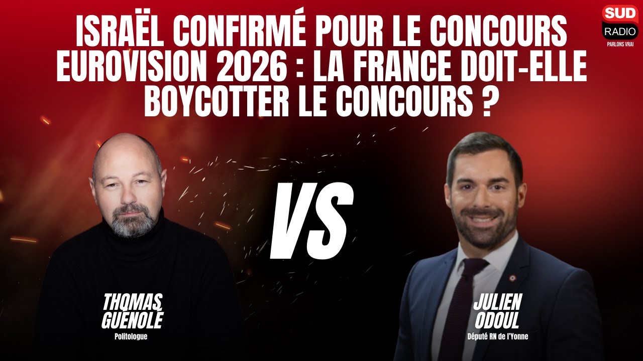 Israël confirmé pour l'Eurovision 2026 : la France doit-elle boycotter le concours ?