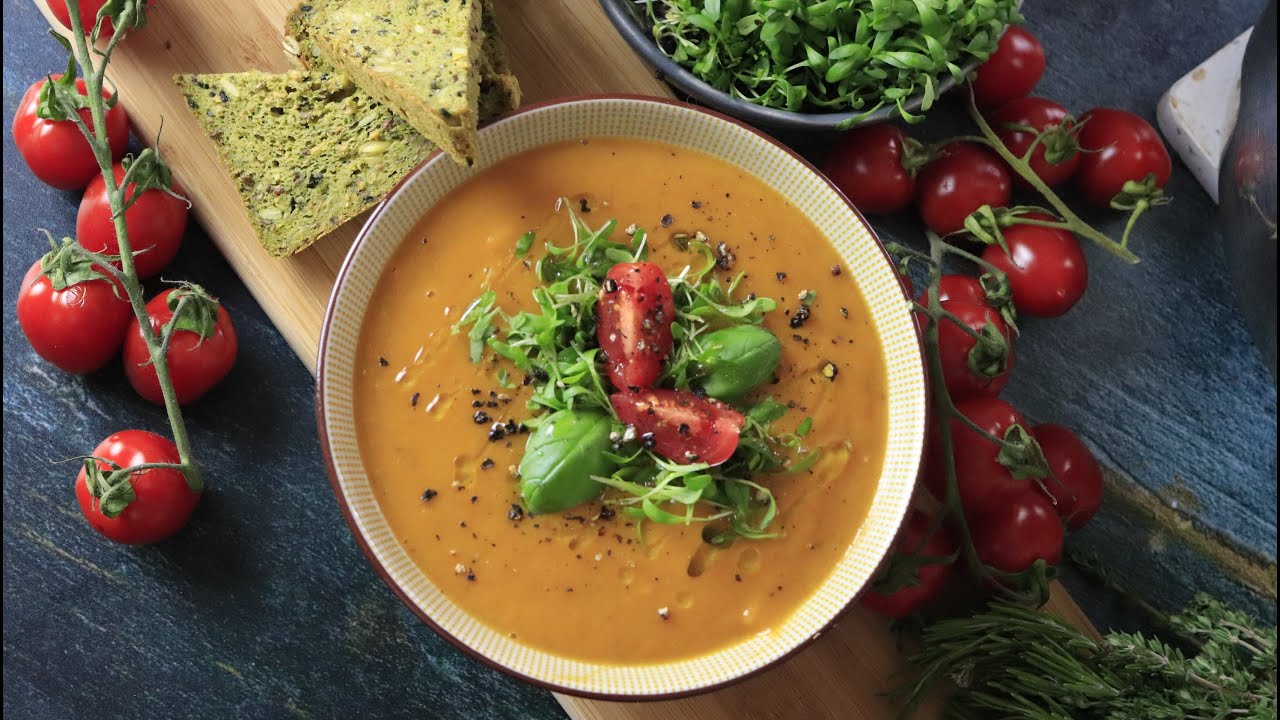Krem z pomidork&oacute;w koktajlowych! #pomidorowa #cherrytomato