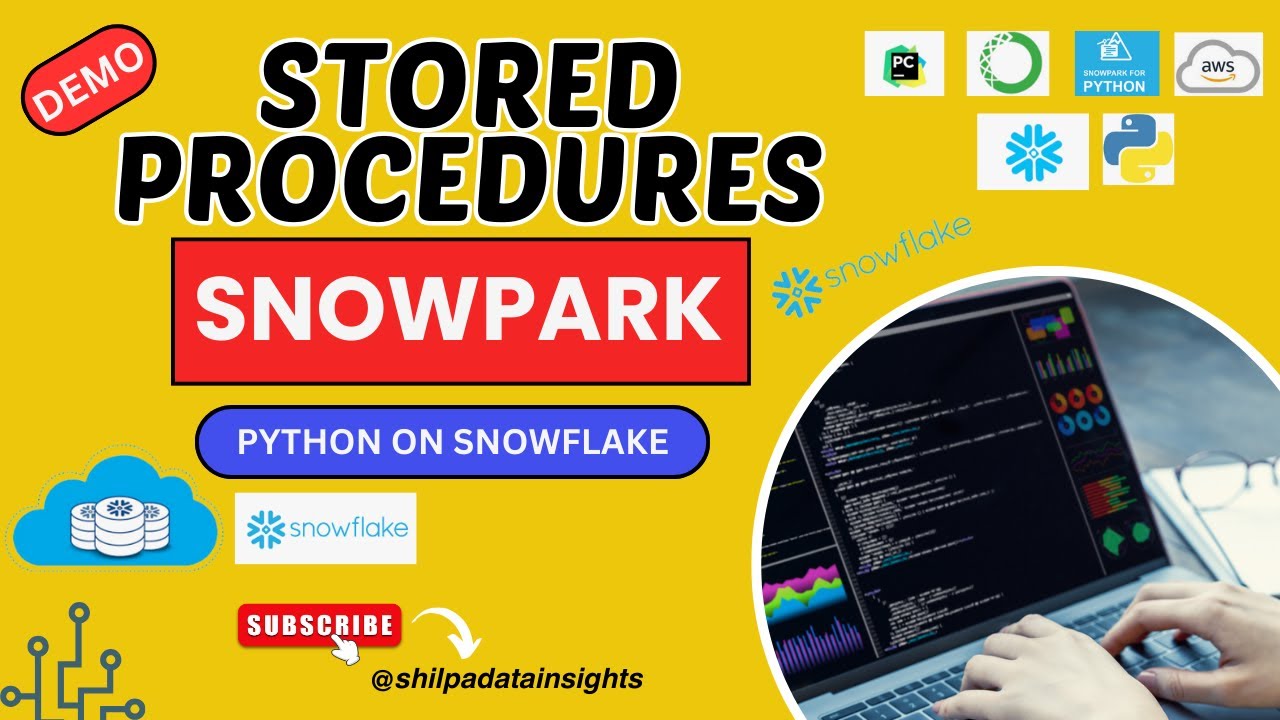 How to Create & Work With Stored Procedures Snowflake Snowpark Python | With Demo