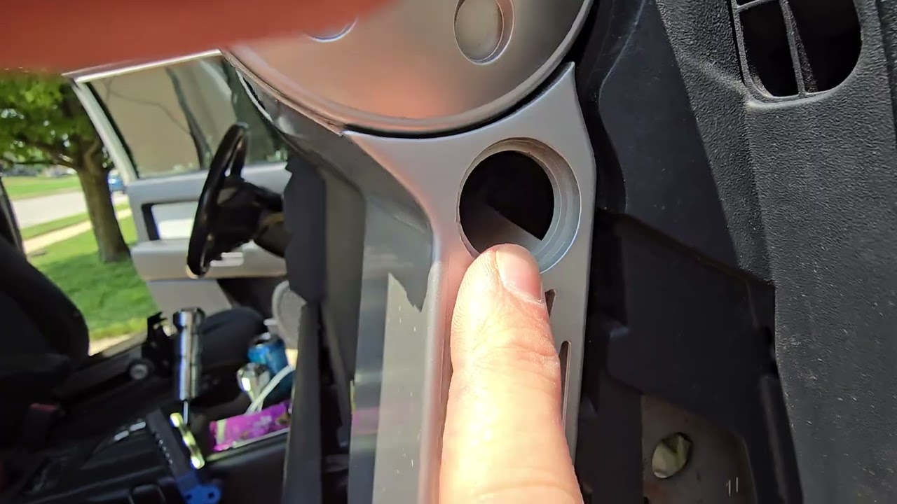 FJ cruiser impossible dash cover removal