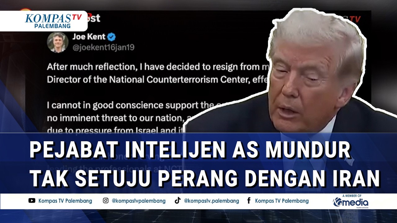Respons Trump usai Pejabat Intelijen AS Mundur karena Tak Setuju Perang dengan Iran