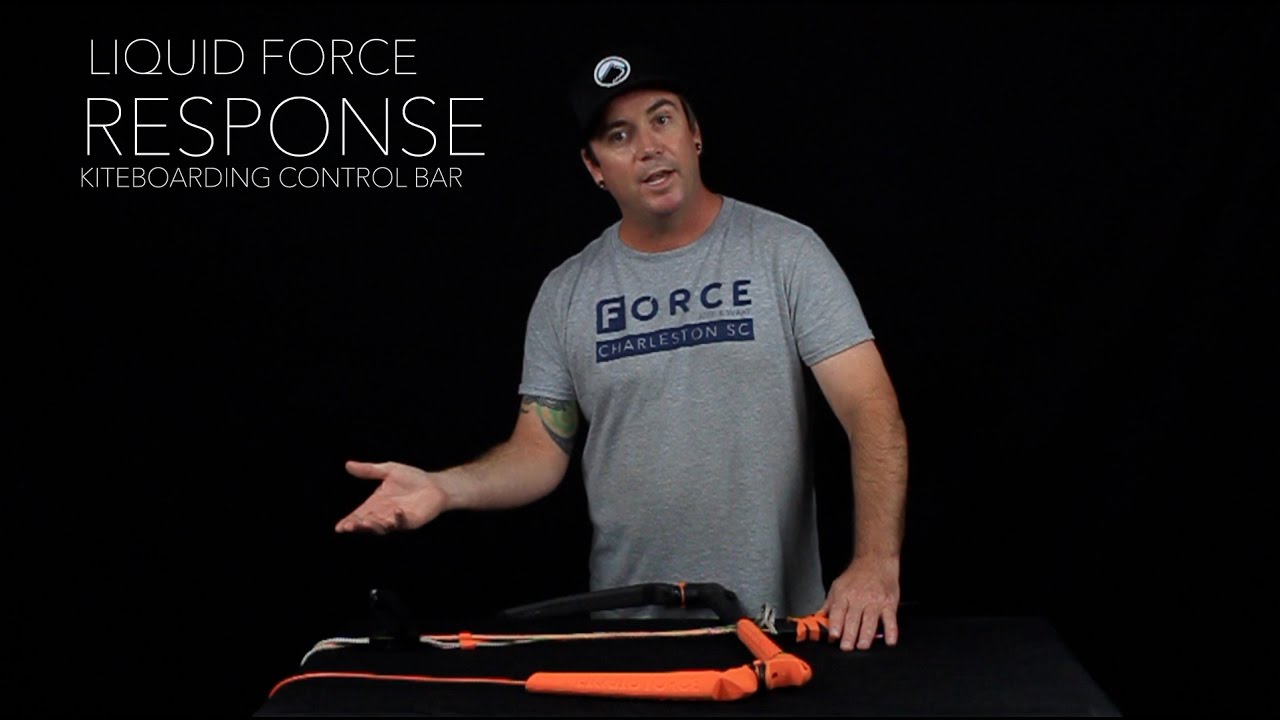 Liquid Force Kiteboarding response control bar review.