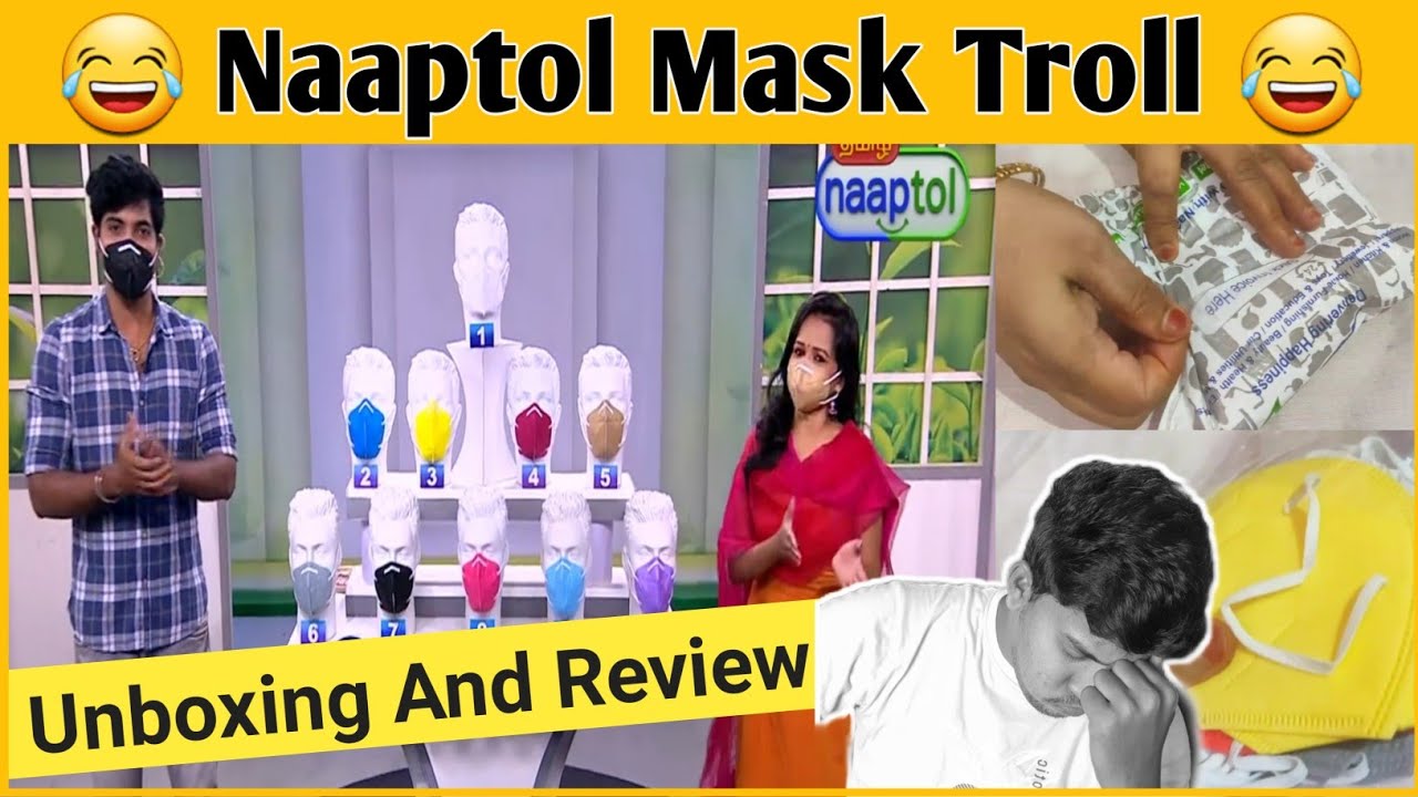 😂Naaptol Mask😷Roast | Senjita Pochi | Selvamani