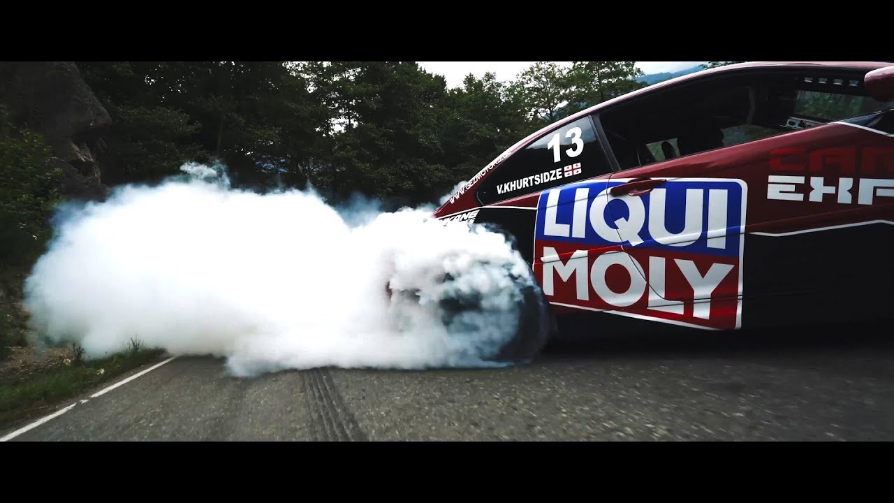 BMW E46 M3 Бахмаро Сумасшедший горный дрейф с Corvette's 6.2 LS3 (520 Hp 650Nm)