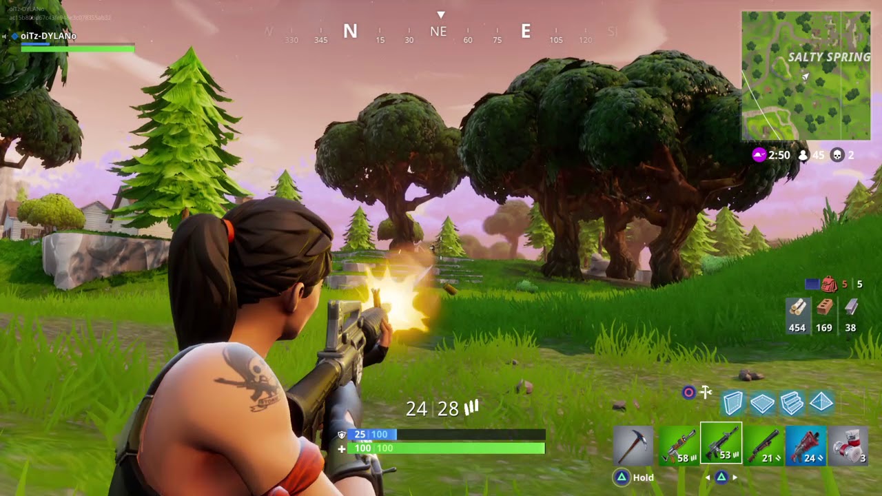 Fortnite gunplay at its finest
