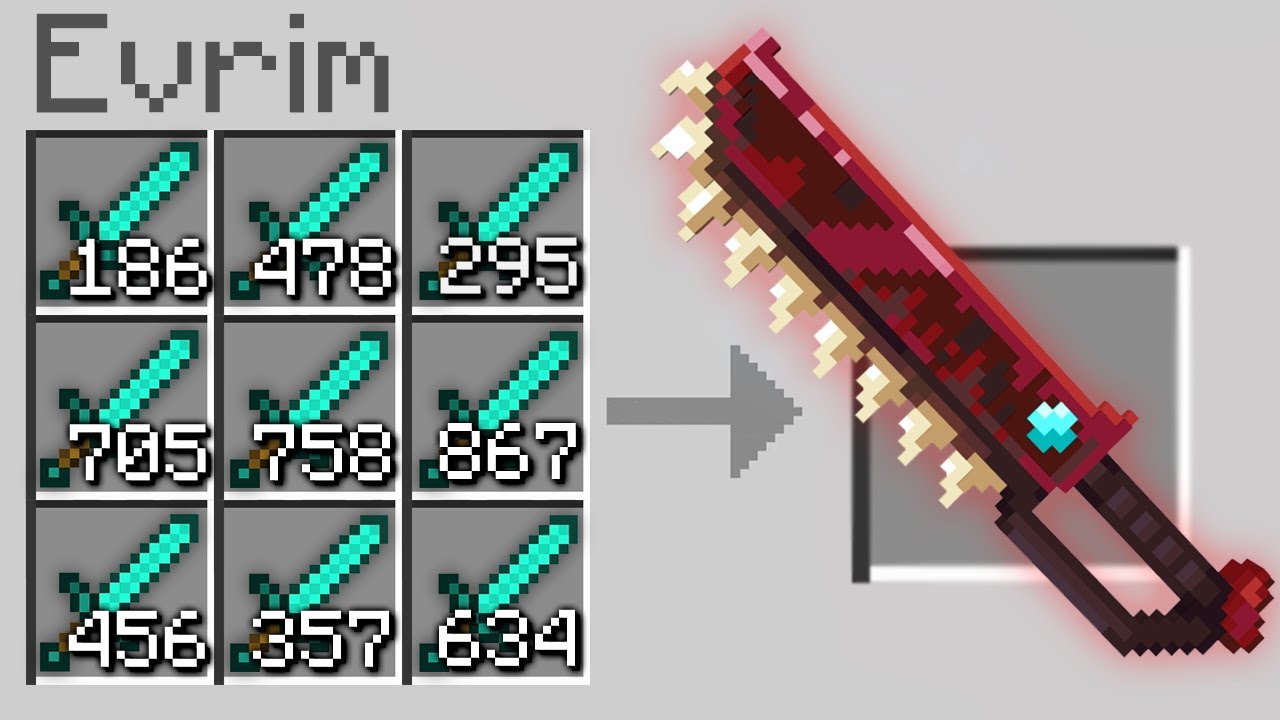 Minecraft ama KILIÇLAR EVRİM GEÇİRDİ!