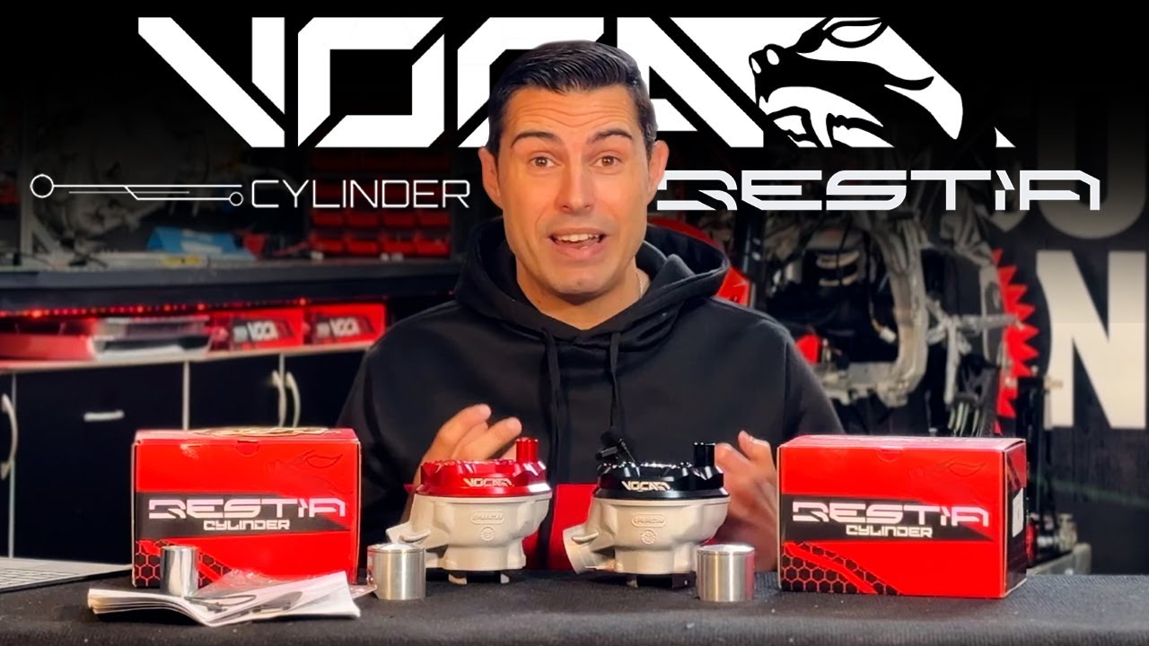 Cilindro VOCA Bestia 80cc Minarelli AM6 ¡Al detalle!