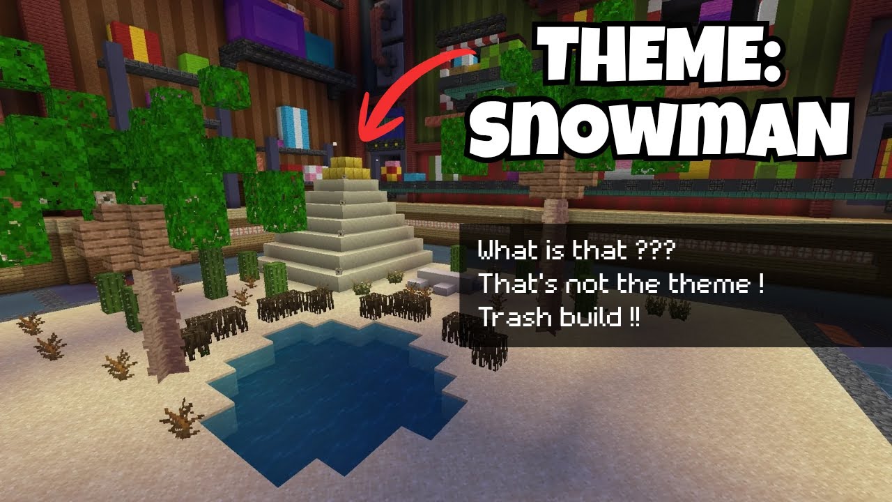 Build Battle, But I Have To Build The EXACT OPPOSITE THEME