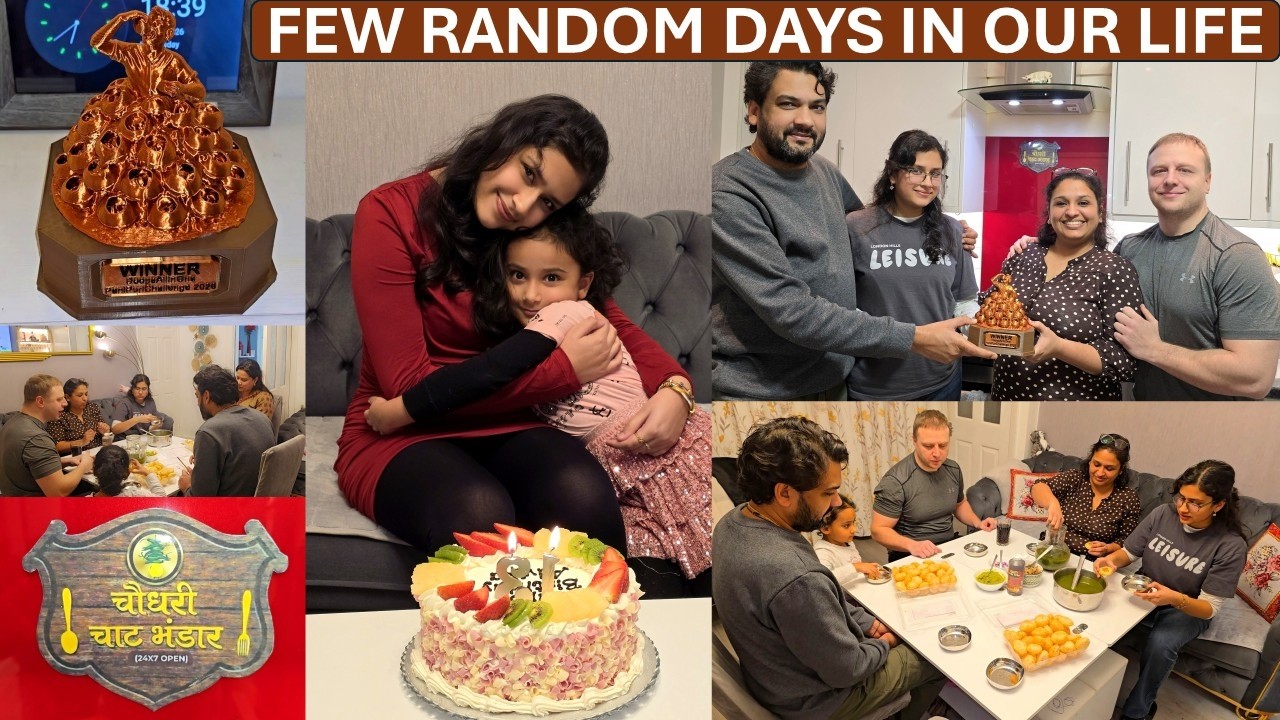 Pani Puri Challenge, Advi's 13th Birthday & Holika Dehan Bhog - Few Random Days In Our Life | Vlog