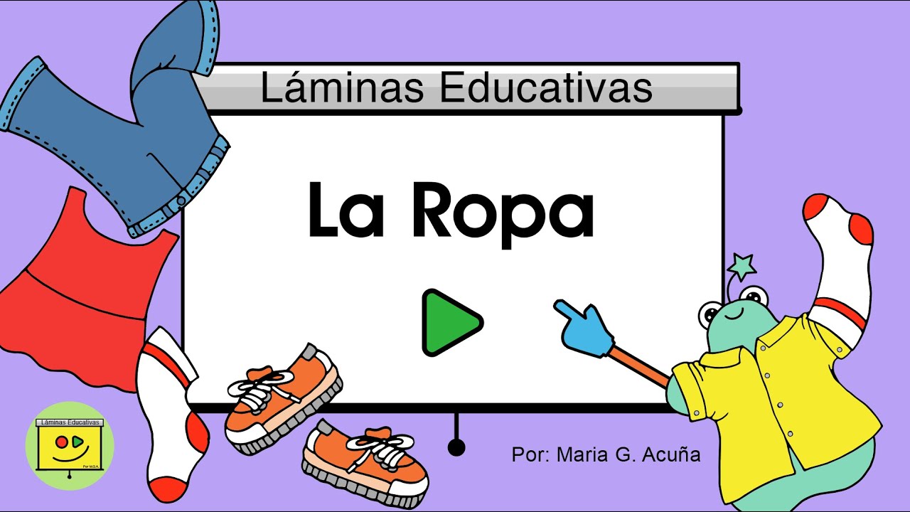 Learn and Teach Clothing Items in Spanish in a FUN way!