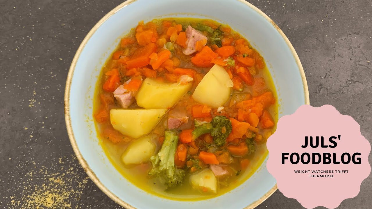 WW Weight Watchers Rezepte | Thermomix Rezept | Gemüseeintopf mit Kartoffeln und Kassler | Fooddiary