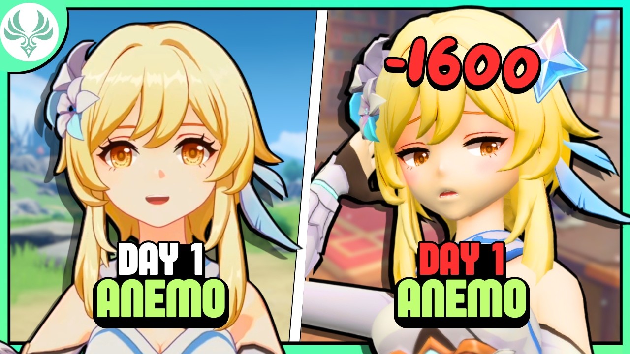 I Spent 1 DAY Building Anemo Traveler So You Don't Have To (Genshin Impact)