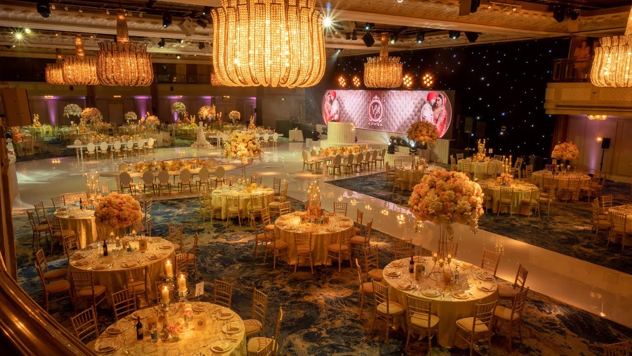 Ritzy At the Grosvenor House, Park Lane, Indian Wedding Transformation 2022
