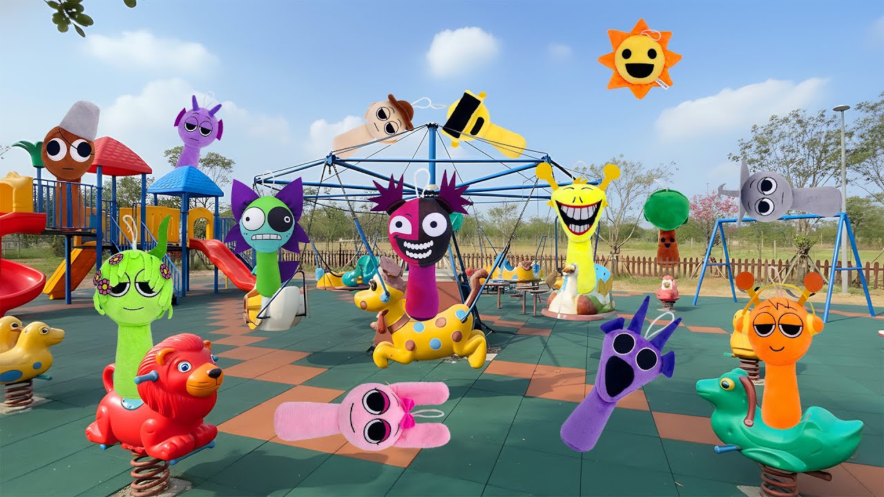 All Sprunkis in One Carousel?! I Collected Them and THIS Happened!