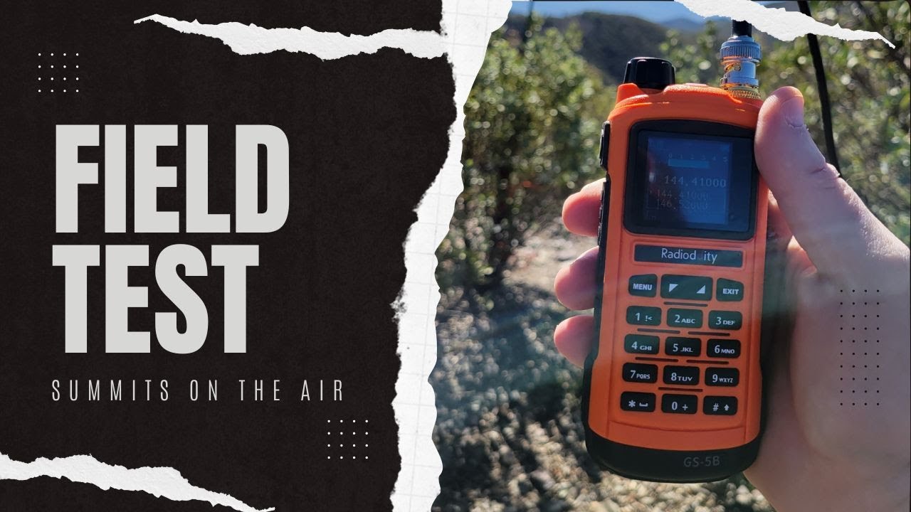 Summiting Whitetail Peak: Field Testing the Radioddity GS-5B