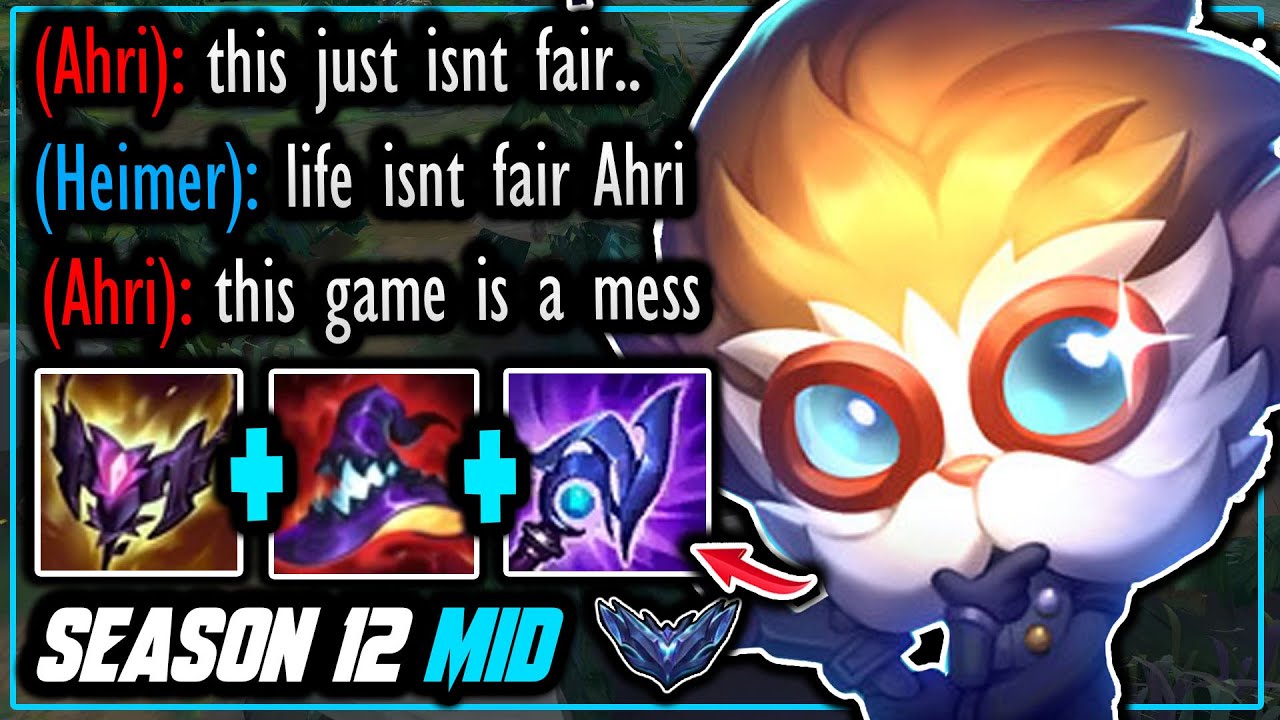 Heimerdinger is the one TRUE KING OF MIDLANE! Baron Solo, Galaxy gapped midlane Season 12?