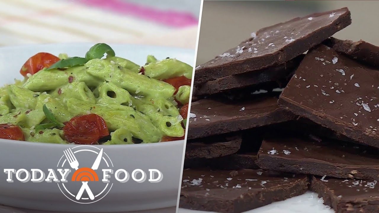 Avocado pesto pasta and no-bake brownie bars: Get the recipes!