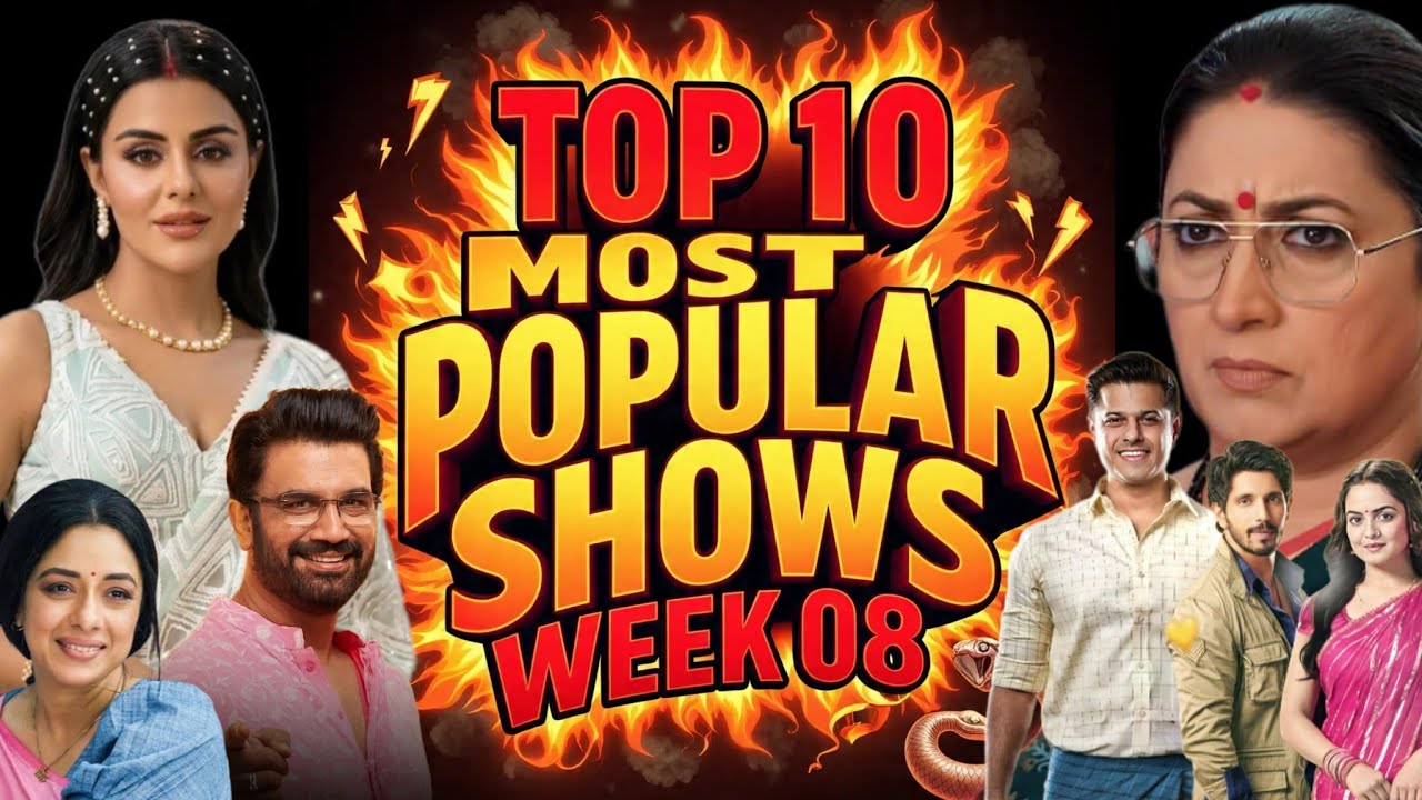 Top 10 Most Popular Shows Week 08 (2026) Naagin Slips, Anupamaa Rises