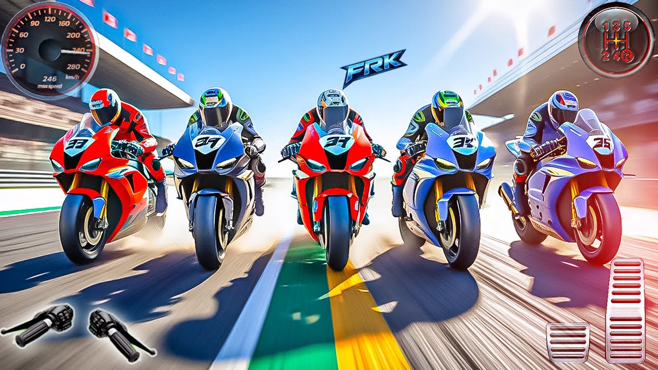 Top Motorcycle Racing Game Android | Smooth Control Gameplay Insane Bike Racing Gameplay