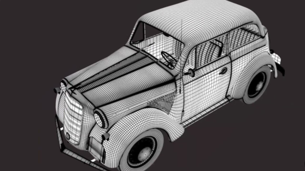 Opel Olympia -  Primeira geração de 1935 a 1937.