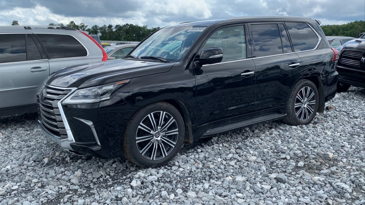 Copart Walk Around + CHEAP Lexus LX570