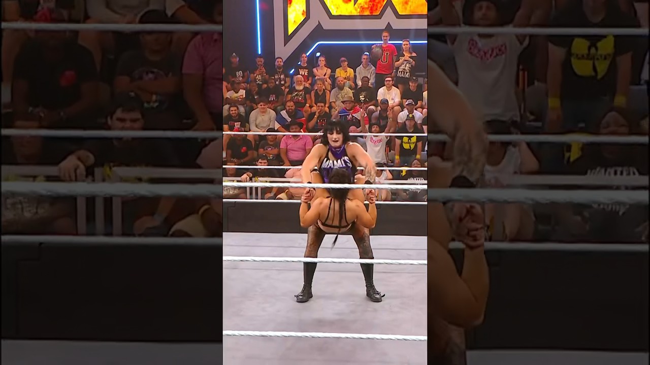 Rhea Ripley makes it look so easy 