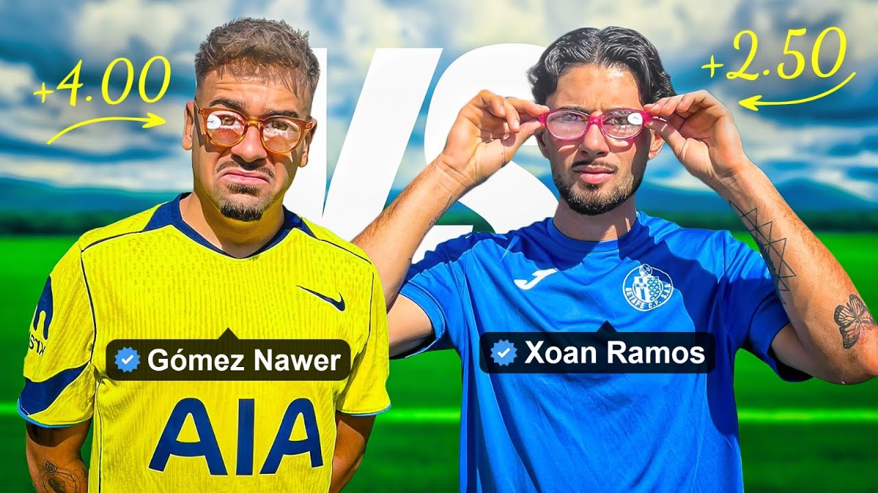 Duelo Imposible CON GAFAS GRADUADAS vs Xoan Ramos