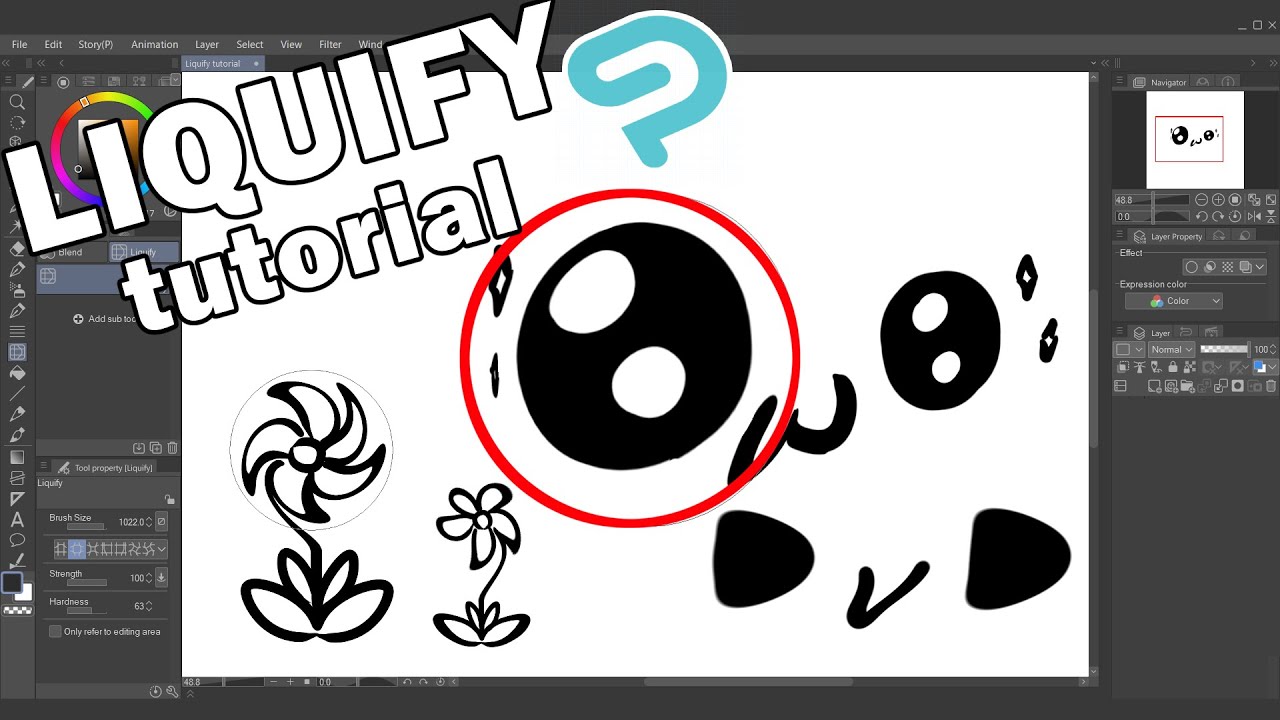 【Tutorial】 All About LIQUIFY (Clip Studio Paint)