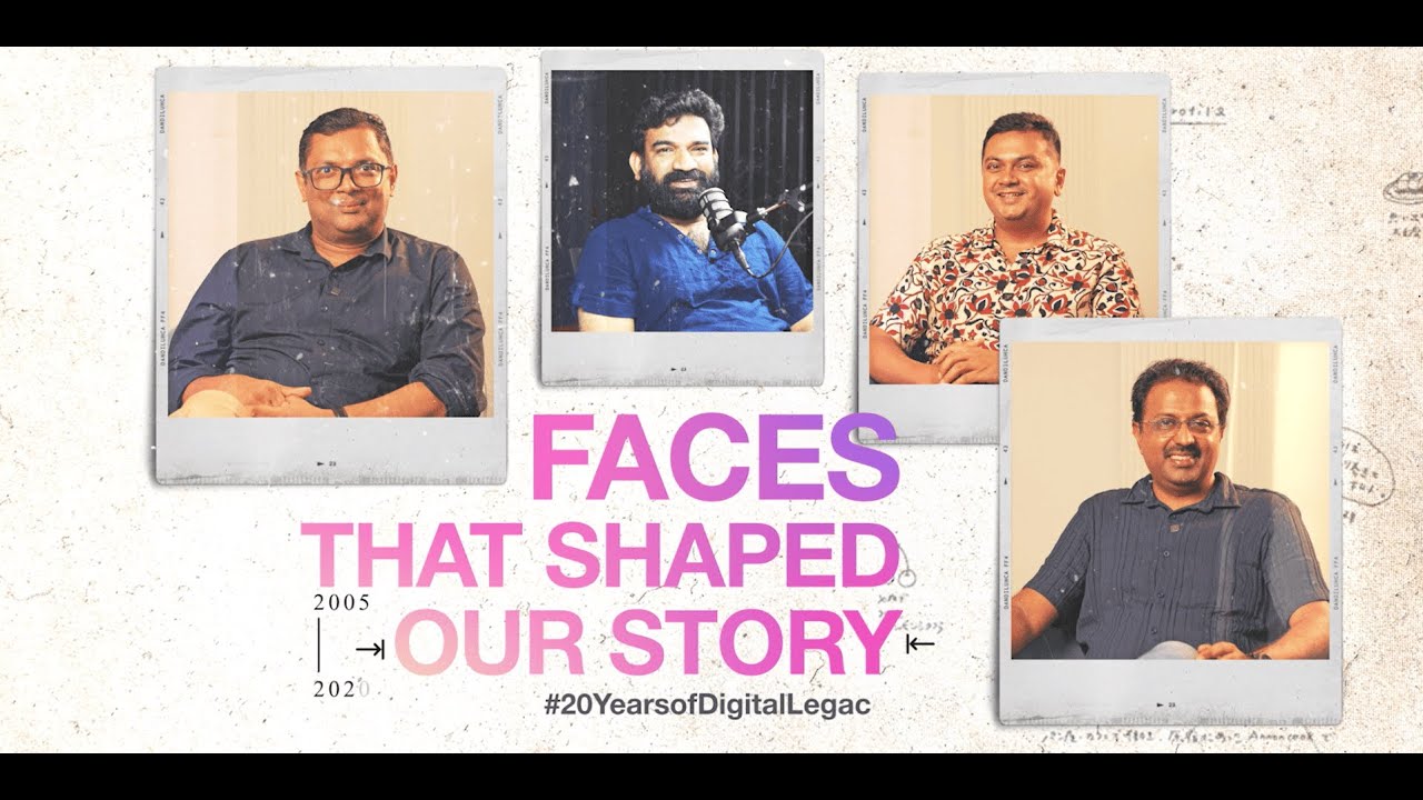 Faces That Shaped Our Story #20YearsofDigitalLegacy