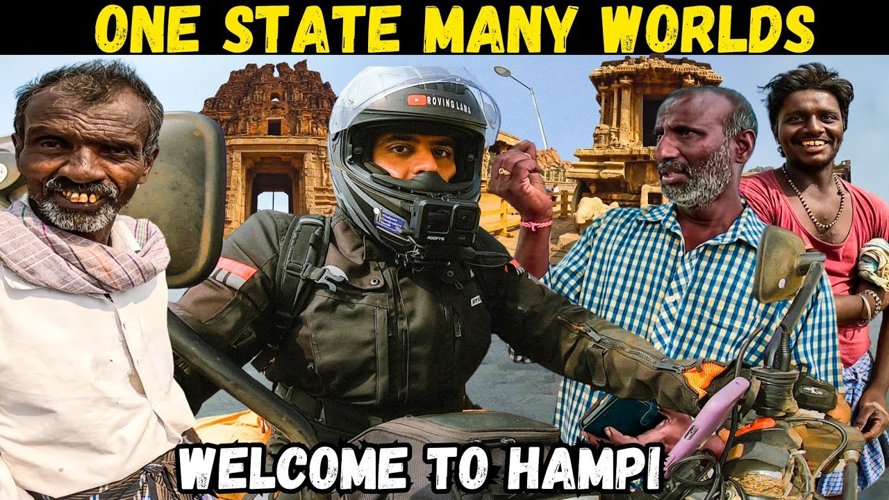 This Road to Hampi is so so full of DIVERSITIES that I am out of words to write a TITLE ! Ep -25