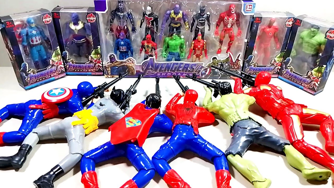 AVENGERS TOYS/Action Figures/Unboxing/Cheap Price/Spiderman,Ironman,Hulk,venom/Toys. 
