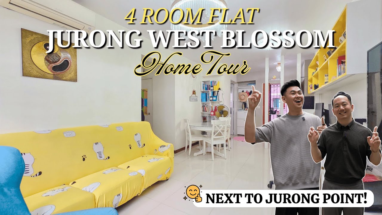 Just Next to Jurong Point! | 4 Room HDB Home Tour at Jurong West Blossom | LoukProp Homes