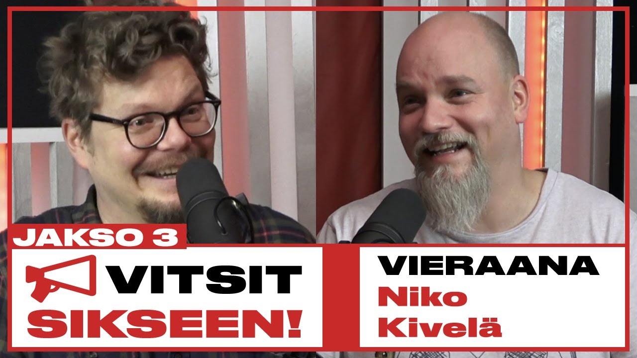 Vitsit Sikseen! Jakso 3 - Niko Kivelä