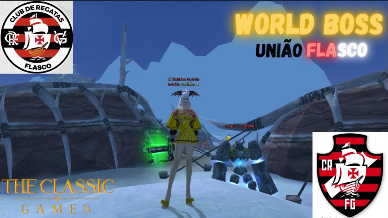 UNIÃO FLASCO NO WORLD BOSS - THE CLASSIC PW 1.2.6