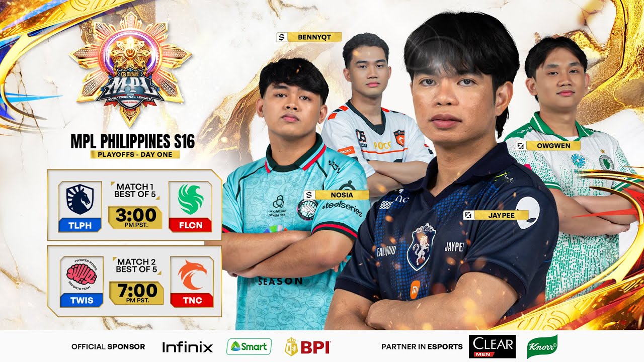 🔴 LIVE | MPL PH S16 | FILIPINO - PLAYOFFS DAY 1
