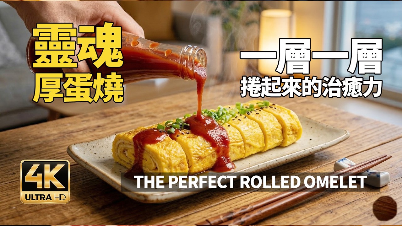 日式厚蛋燒：分享層層分明、嫩滑不乾柴的製作祕訣Tamagoyaki Masterclass: Secrets to Silky, Perfectly Layered Omelets