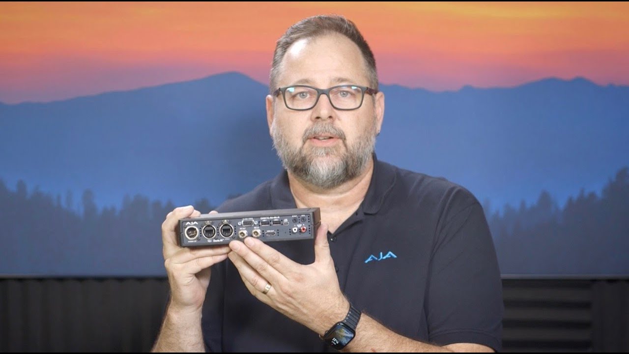 Revolutionizing IP Video: AJA Dante AV 4K-T Transmitter & 4K-R Receiver