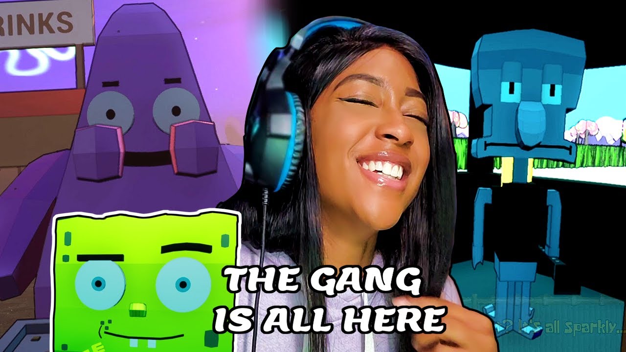 SPONGEBOB HORROR GAME??!! | Around the Clock at Bikini Bottom