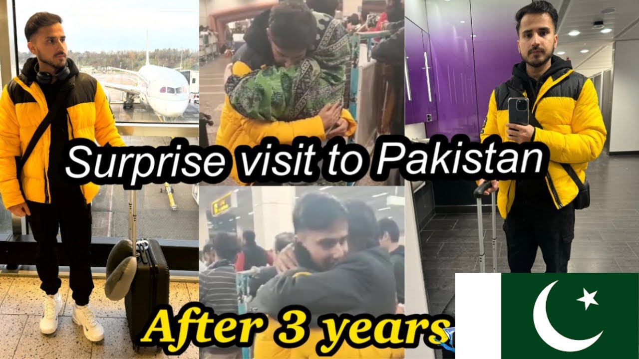 Surprise visit to Pakistan | After 3 years | UK 🇬🇧to Pakistan 🇵🇰| Adil Mughal