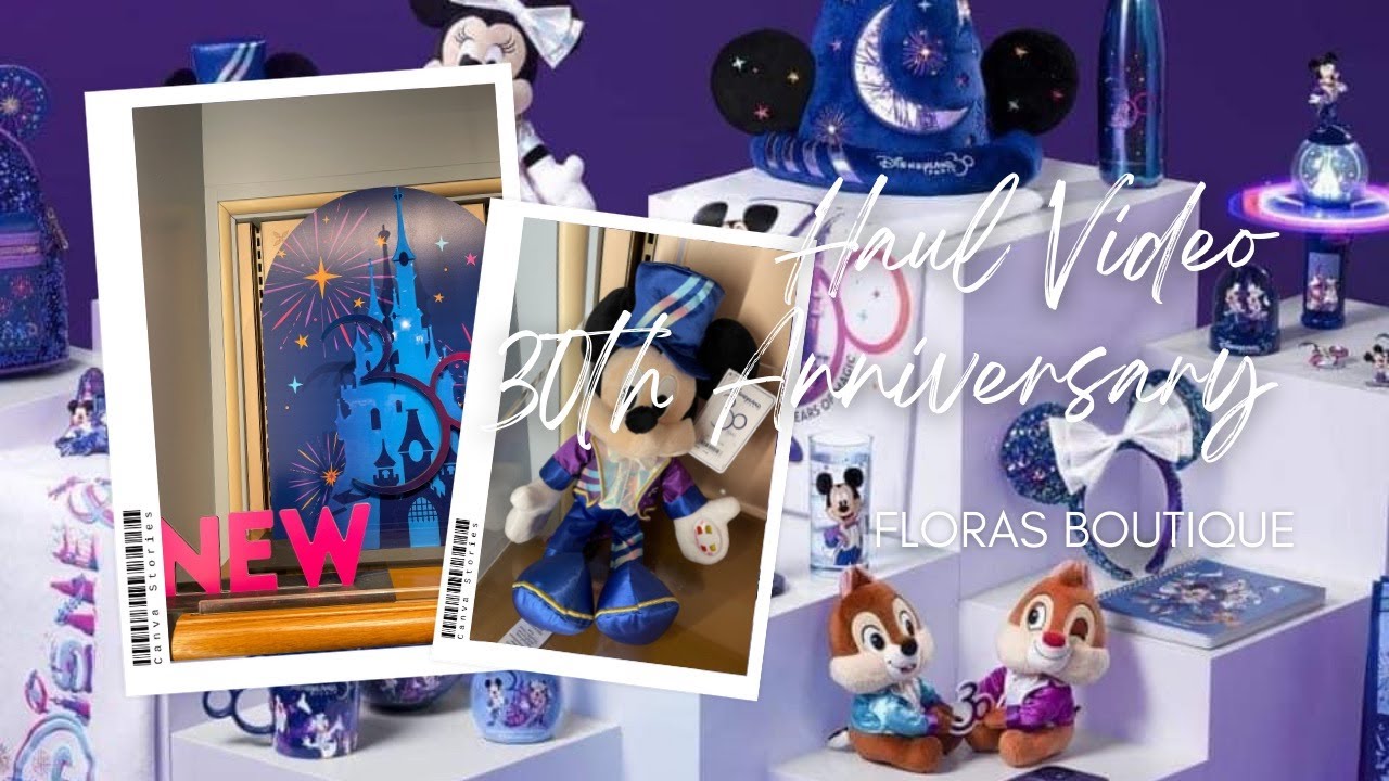 Haul Video of 30th Anniversary Merch & Flora's Boutique