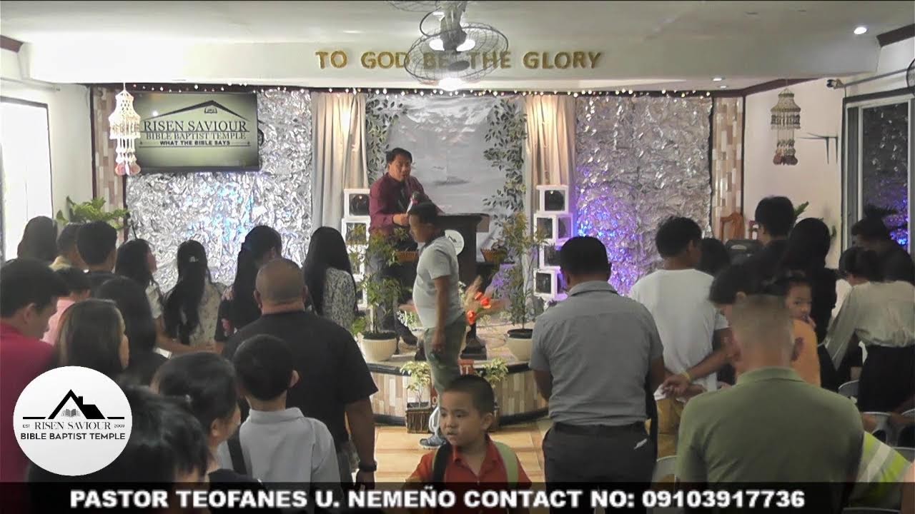 RISEN SAVIOUR BIBLE BAPTIST TEMPLE Live Stream