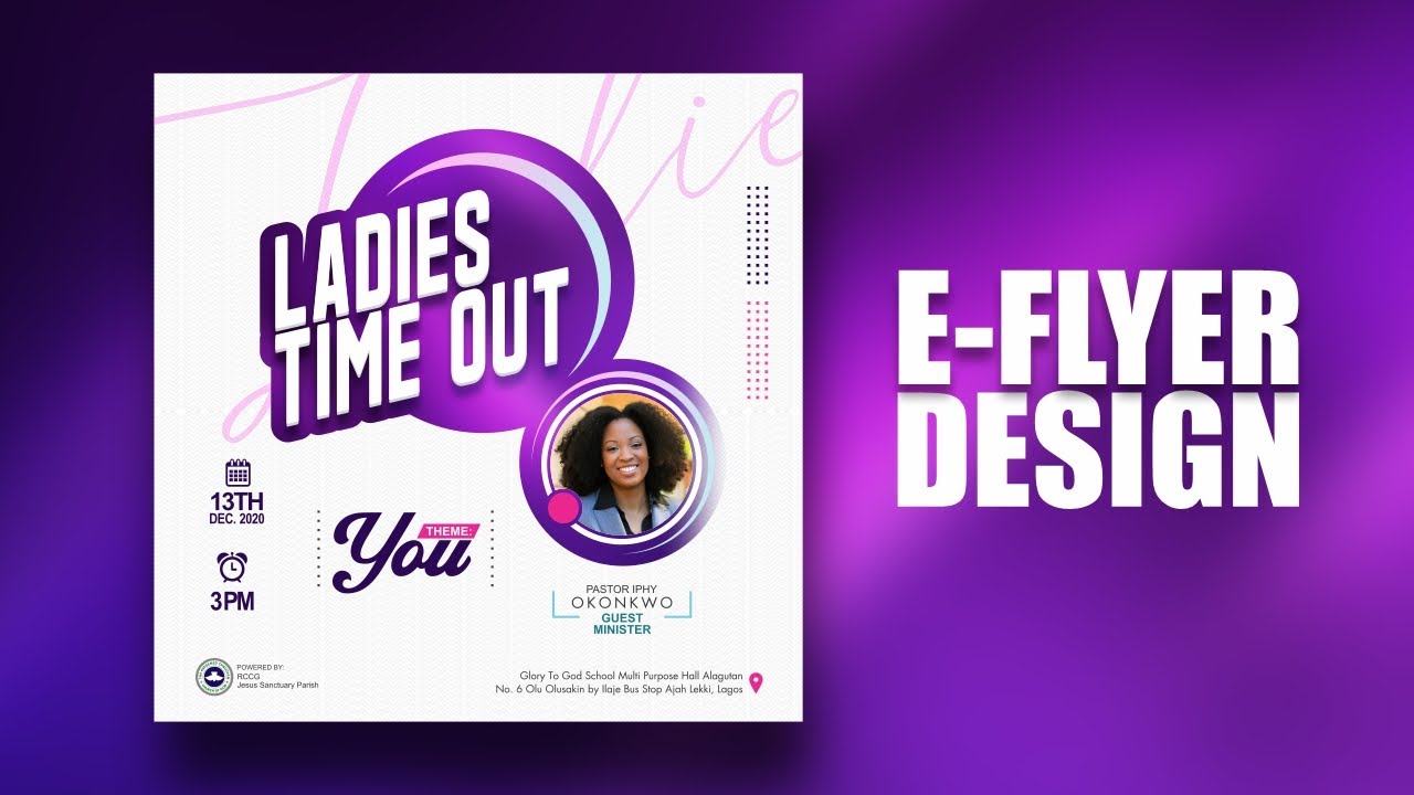 E-FLYER | Event Flyer Design | CorelDraw 2020