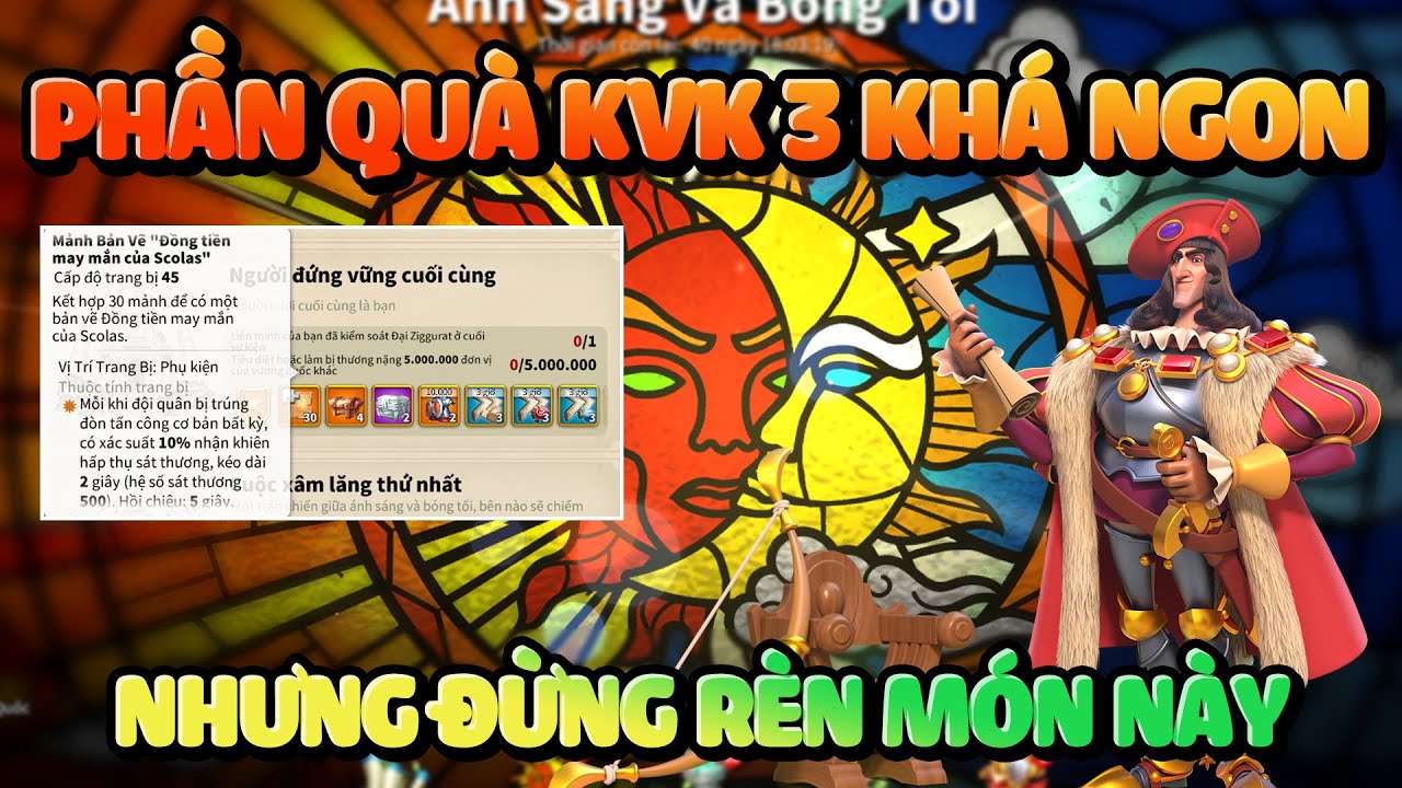 H&agrave;nh Tr&igrave;nh Newbie Tập 31: Đặt Ch&acirc;n V&agrave;o Map KvK 3 V&agrave; Những Phần Qu&agrave; Độc Quyền Rise of Kingdoms #rok