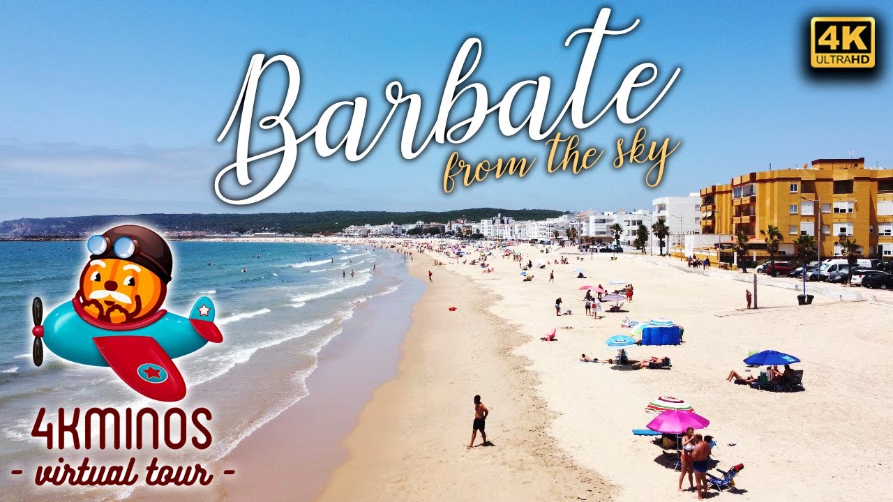 🛩️ Barbate from the Sky - 4K (Ultra HD) - Flying Virtual Tour Spain