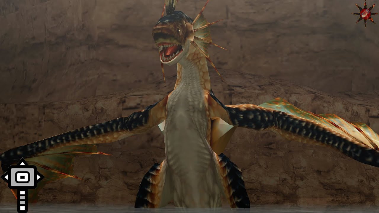 [MHFU] Plesioth with Hammer, Village 3* Water Wyvern in the Desert