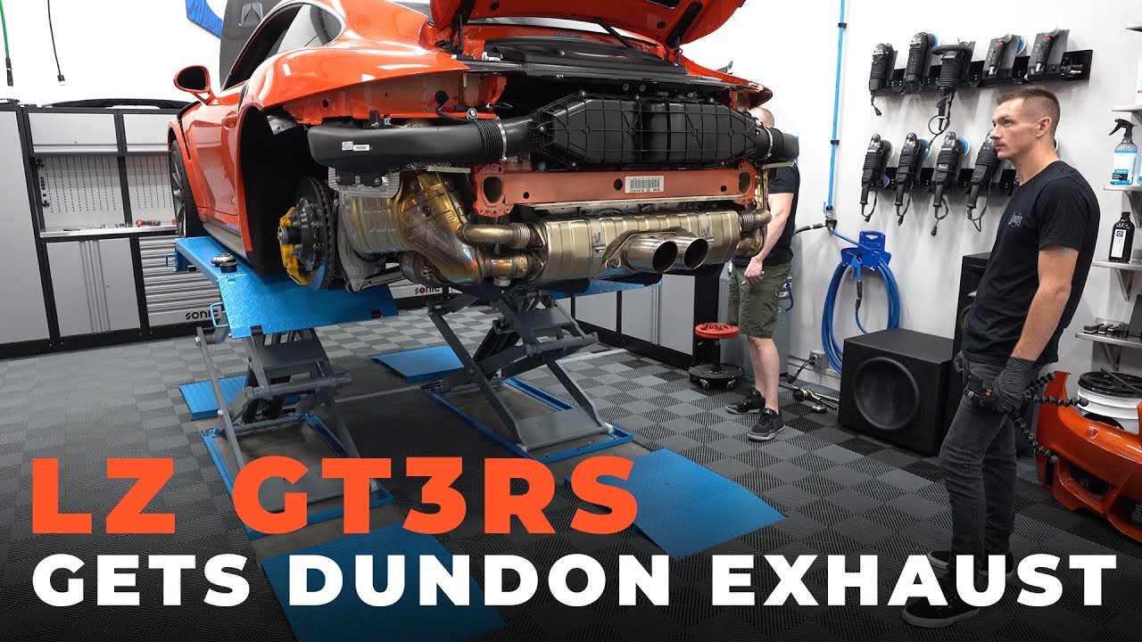 The LZ GT3RS Gets Dundon Exhaust!
